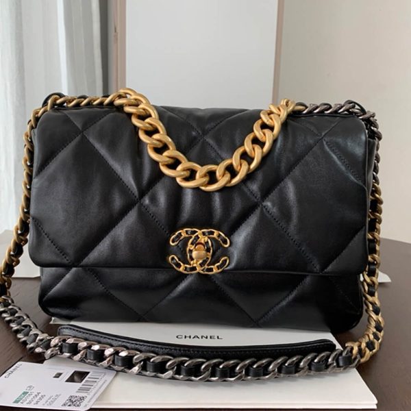 Ch*el 19 large handbag