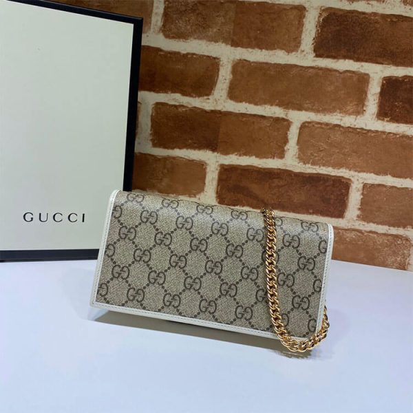 G*u*i horsebit 1955 wallet with chain