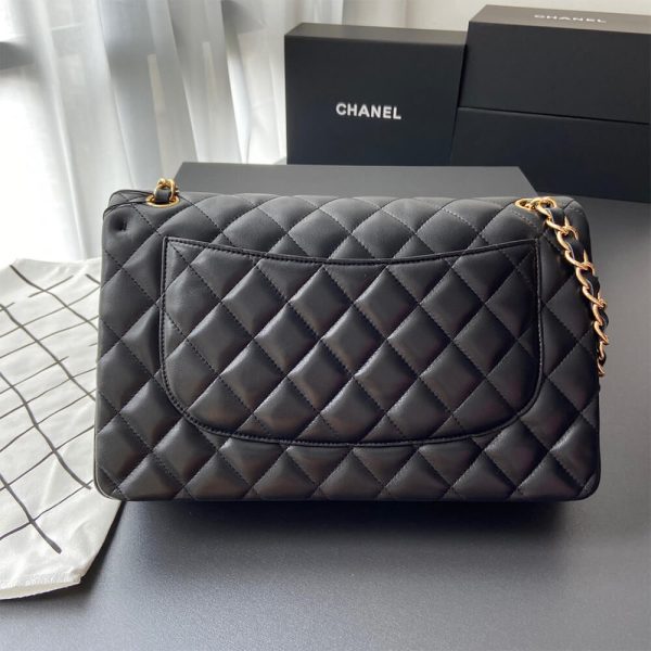 Ch*el classic double flap jumbo